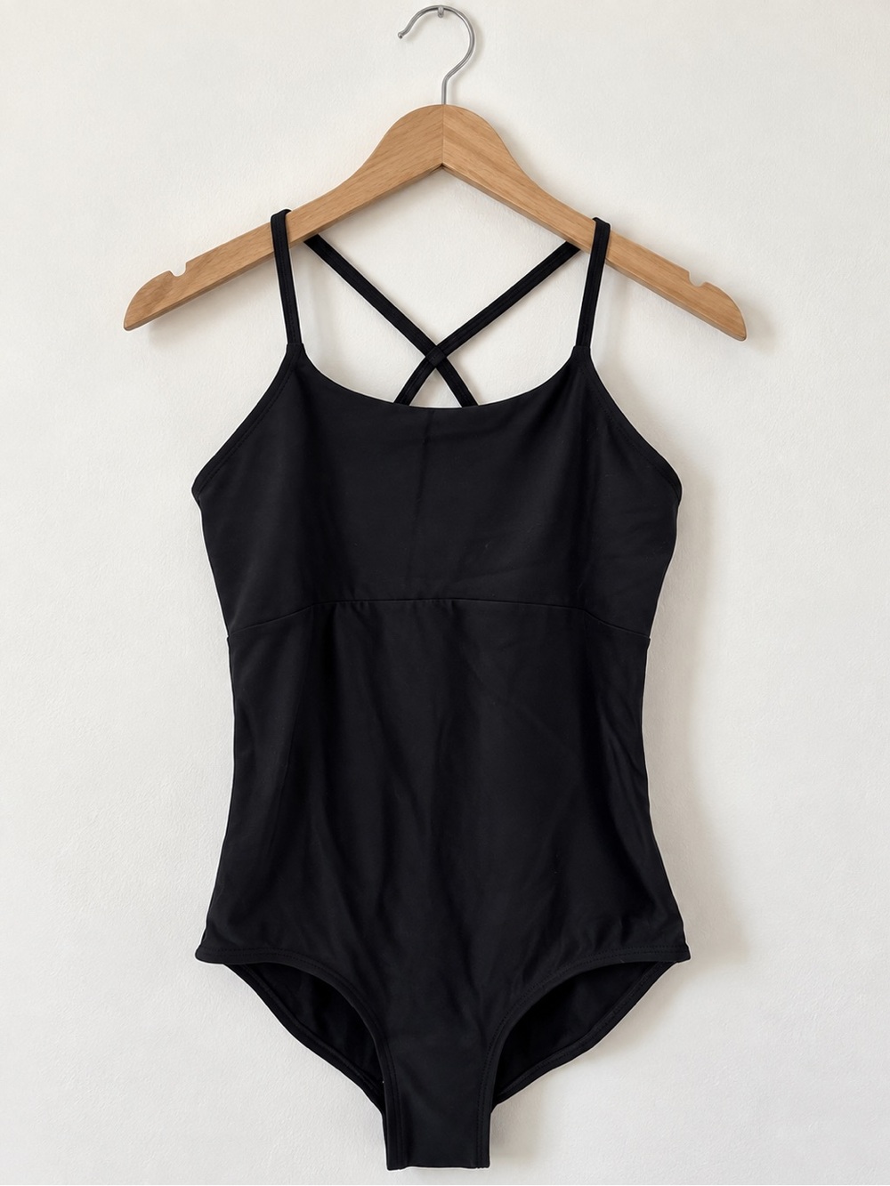 Athleta Girl “Got Your Back” Black Leotard – Girls XL/14